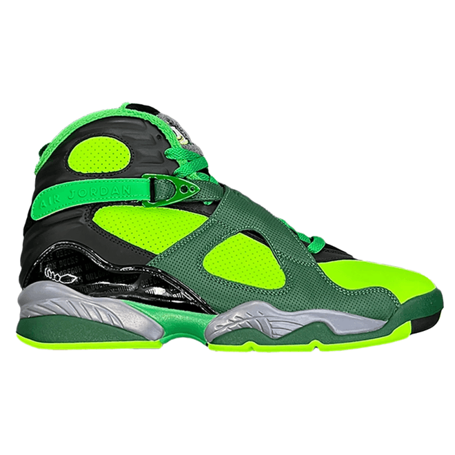 Air Jordan 8 Retro University of Oregon PE Gorge Green 1300136-DSXG