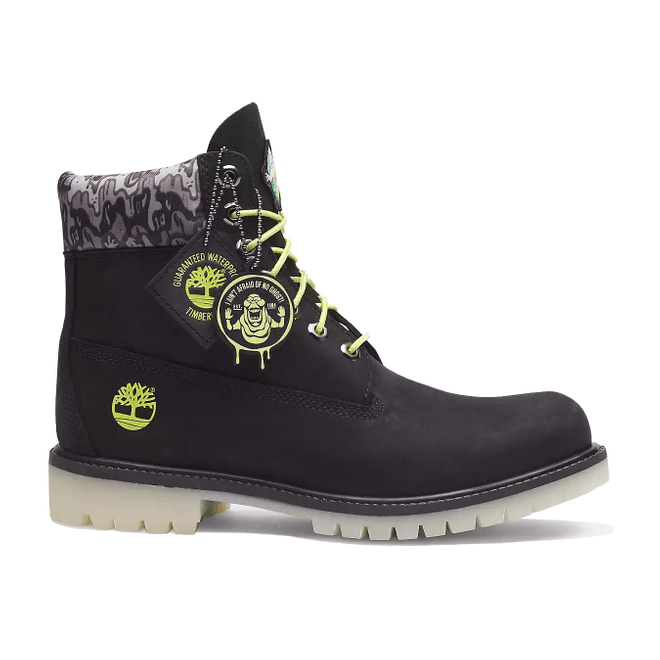 Timberland 6" Premium Waterproof Boot Ghostbusters Black TB0A2P6WEER