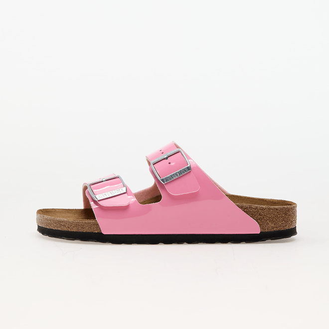 Birkenstock Arizona Birko-Flor Patent Patent Candy Pink