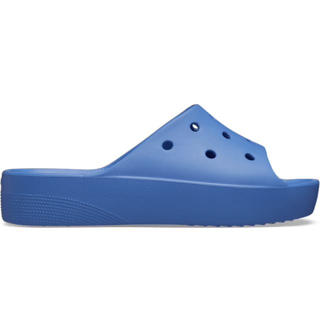 Crocs Classic Platform Slides Elemental Blue 