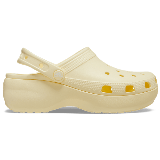 Crocs Classic Platform ClogsButtercream 