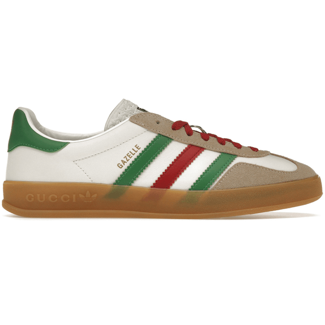 adidas x Gucci Gazelle White Green Red (Women's) 726488 AAA43 9547