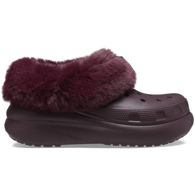 Crocs Unisex Furever Crush Shoe Shoes Dark Cherry  208446-6WD