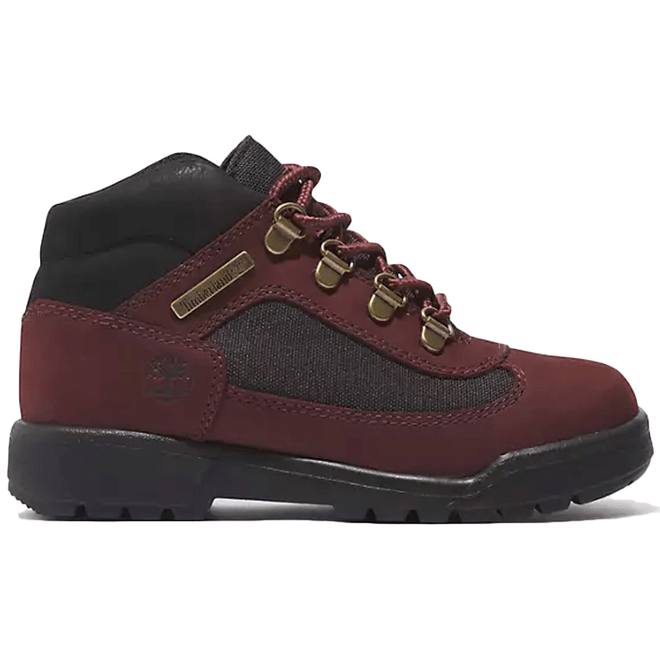 Timberland Field Boot Mid Lace Up Dark Port (GS)