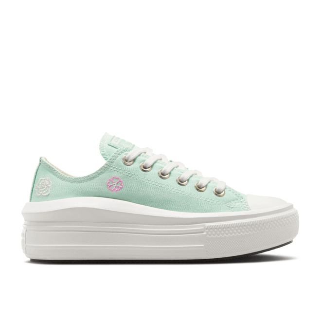 Converse Wmns Chuck Taylor All Star Move Platform Low 'Summer Embroidery' 