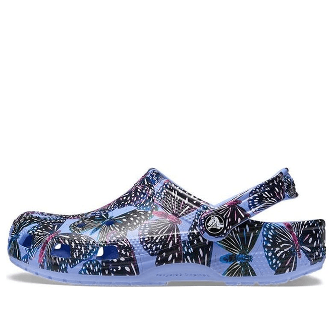  Crocs Classic Butterfly Clog 'Moon Jelly Multi'