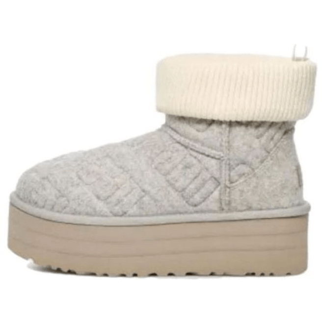  UGG Classic Mini Platform Felted 'Grey' 1144047-GREY