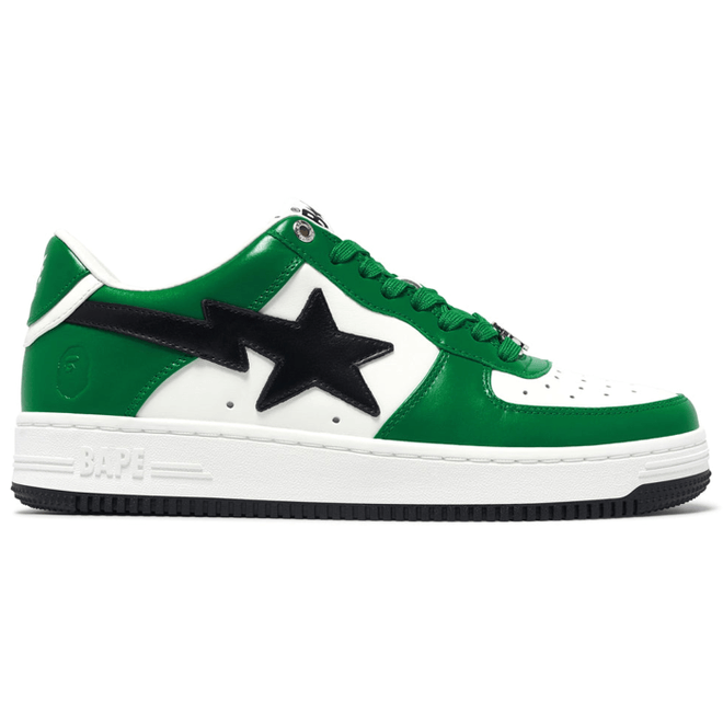 A Bathing Ape Bape Sta #3 M2 White Green Black