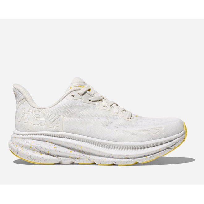 HOKA  Clifton 9 Road Running  White 1132210-WTL