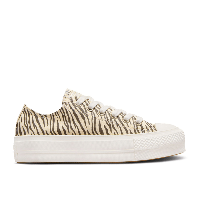 Converse Chuck Taylor All Star Lift Zebra Print Brown