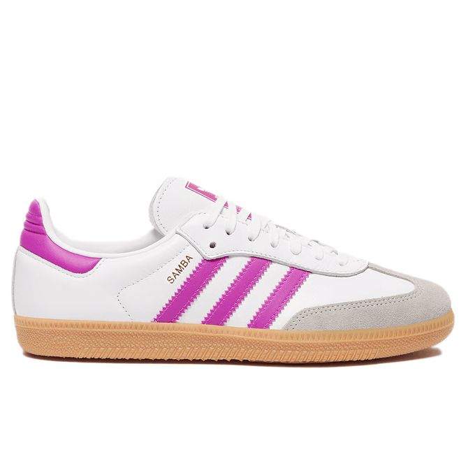 adidas Samba OG Footwear White Purple (Kids) IH2873