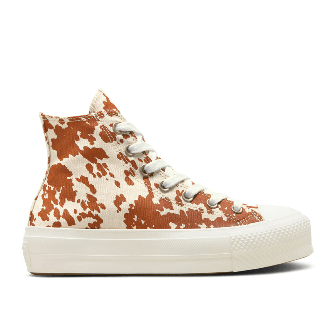 Converse Chuck Taylor All Star Lift Platform Animal Print Brown A10141C