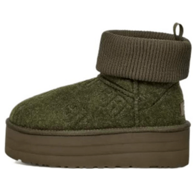  UGG Classic Mini Platform Felted 'Forest Night' 1144047-FRSN