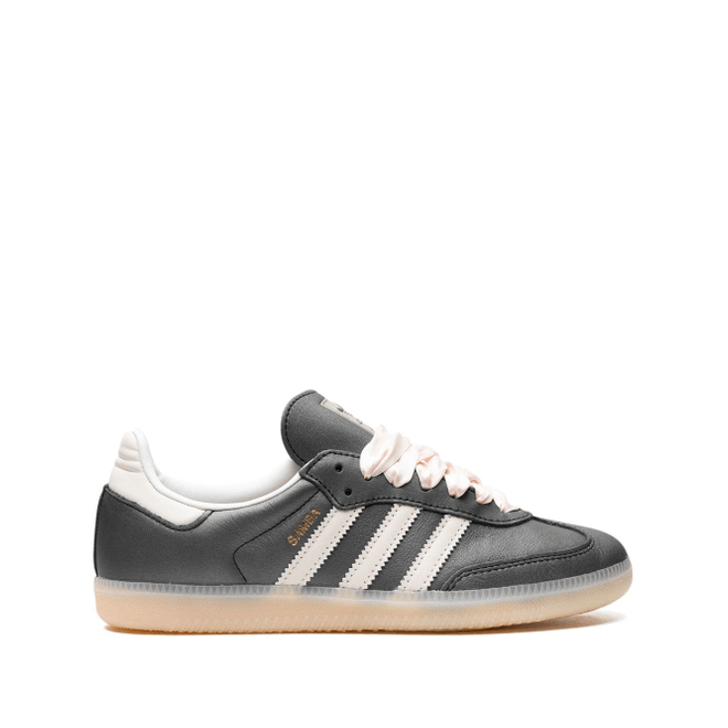 adidas Wmns Samba 'Black Pink Ribbon Laces'  IH8047