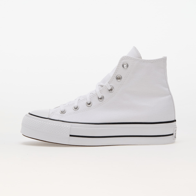 Converse Chuck Taylor All Star Lift Platform Wide Width White A09193C