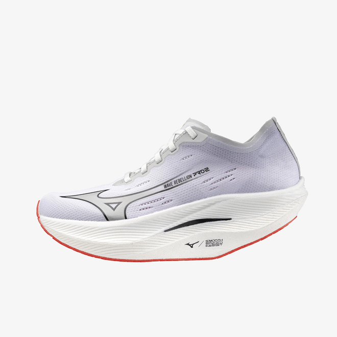 Mizuno Wave Rebellion Pro 2 White/ Harbor Mist/ Cayenne U1GE241721