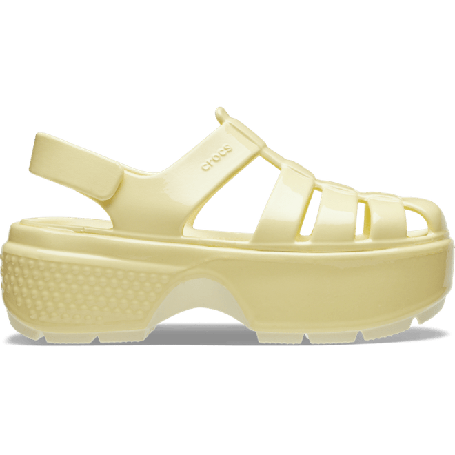 Crocs Stomp Fisherman High Shine SandalButtercream  210057-76O