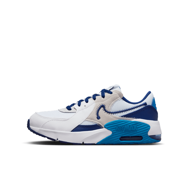 Nike Air Max Excee GS 'White Deep Royal Blue' 