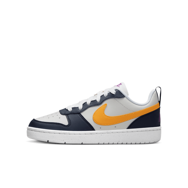 Nike Court Borough Low Recraft GS 'Obsidian University Gold' 