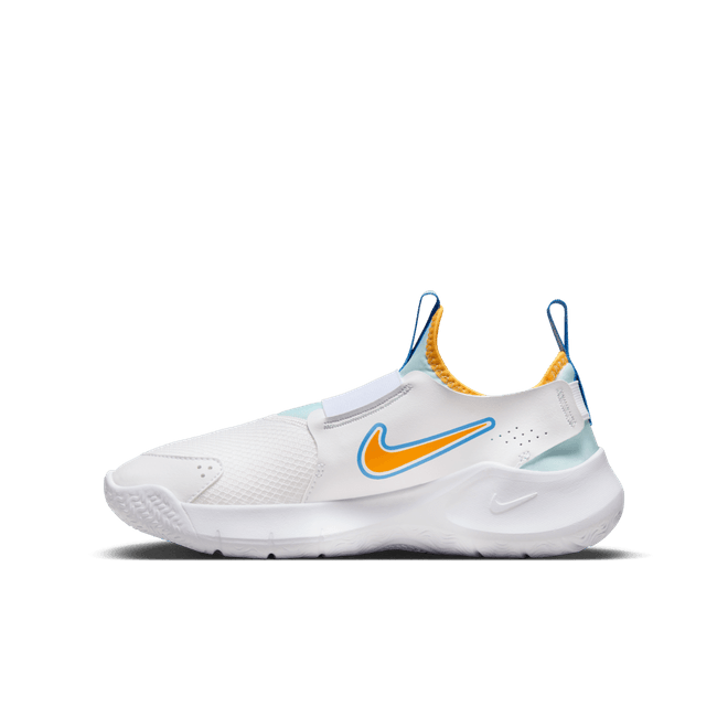 Nike Flex Runner 3 GS 'White Sundial Yellow University Blue' 