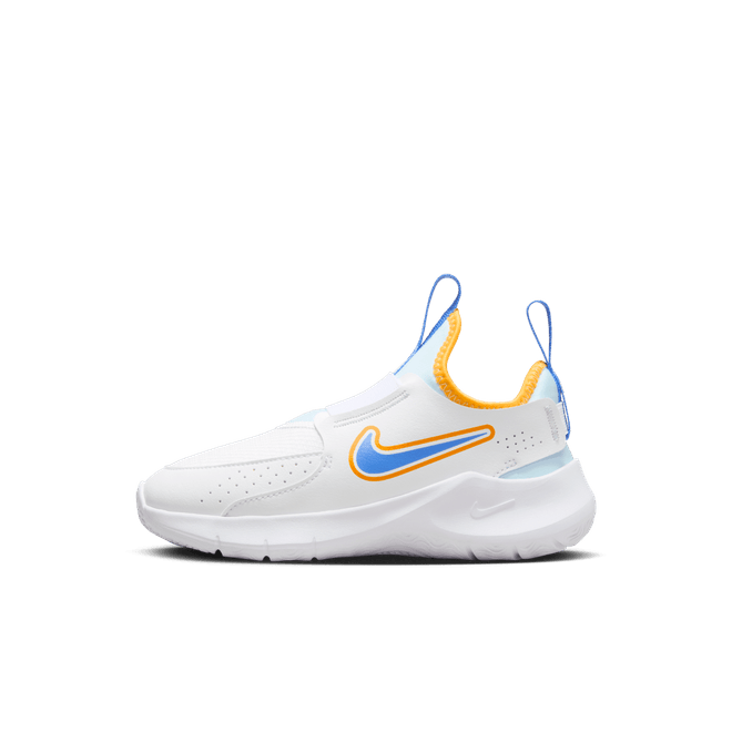 Nike Flex Runner 3 PS 'White Sundial Yellow University Blue' 