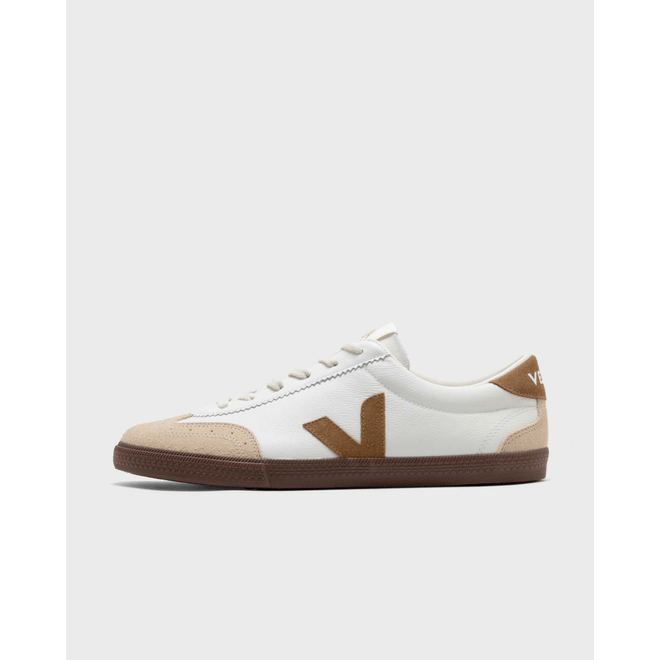 Veja Volley O.T. LEATHER WHITE TENT BARK 