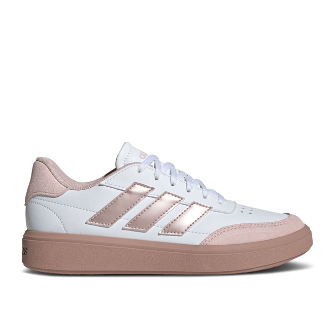 adidas CourtBlock J 'White Sandy Pink' 