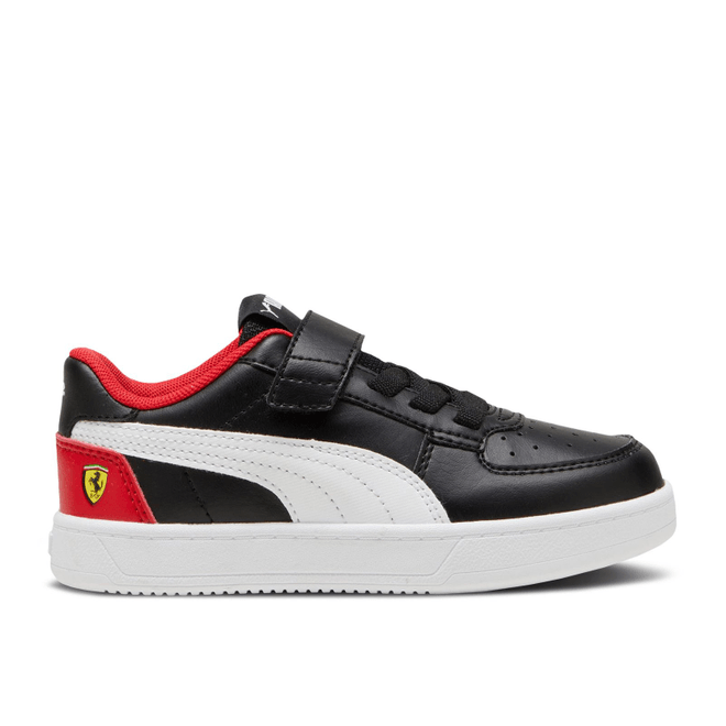 Puma Scuderia Ferrari x Caven 2.0 Little Kid 'Black Rosso Corsa' 