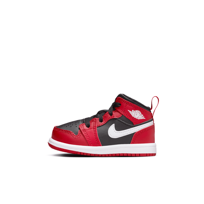 Jordan Jordan 1 Mid (TD) Black/White/Gym Red DQ8425-061