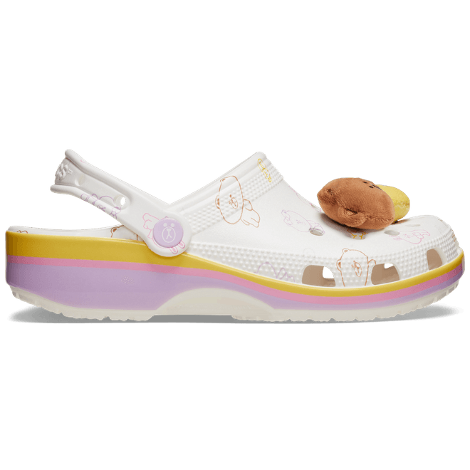 Crocs Unisex LINE FRIENDS Classic Clogs White 