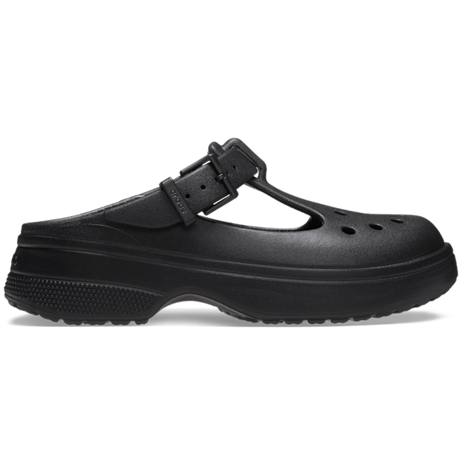 Crocs Unisex Classic Mary Jane Clogs Black 