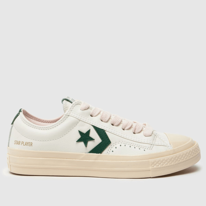 Converse Star Player 76 Leather White, Beige