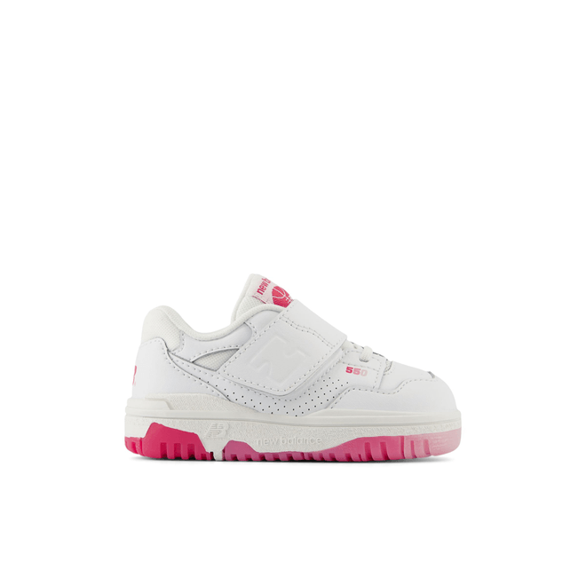 New Balance Infants' 550 HOOK & LOOP  White IHB550KP