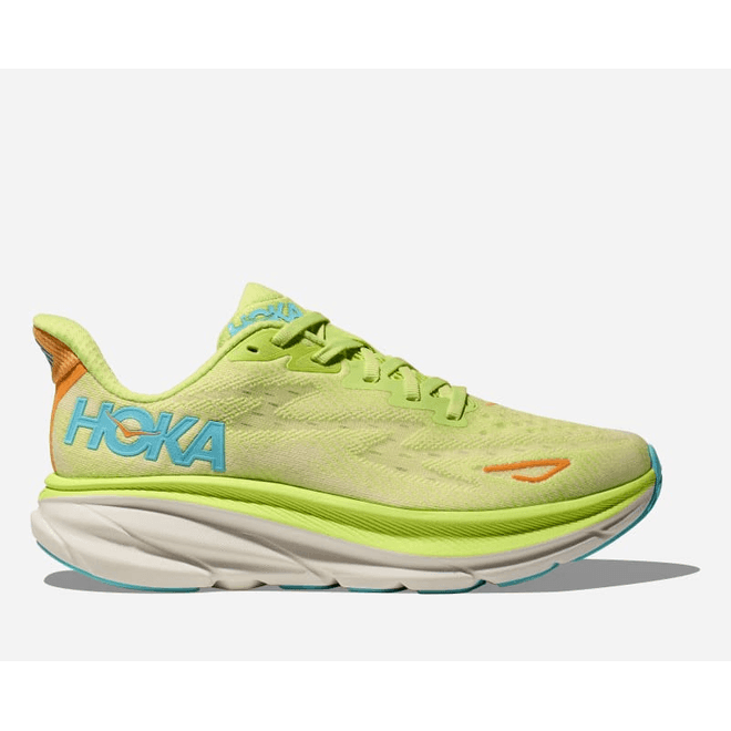 HOKA  Clifton 9 Road Running  Lettuce