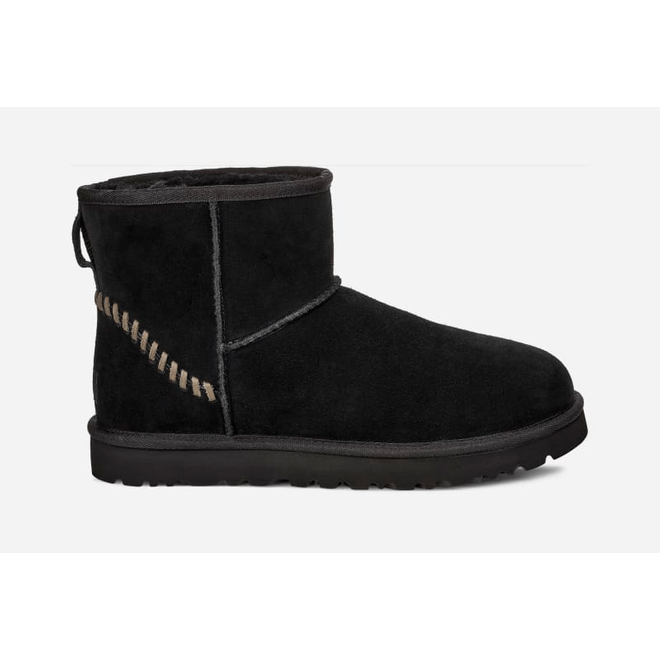 UGG® Classic Mini Deco Suede Boot Men Black