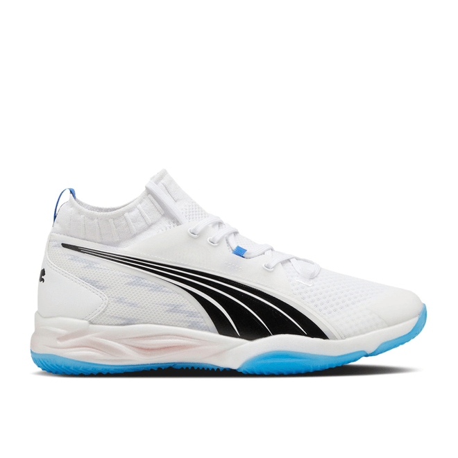 Puma Eliminate Power Nitro SQD Court 'White Bluemazing'  108040 02