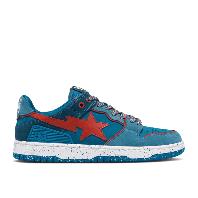 BAPE Sk8 Sta #7 M2 'Outdoor Pack - Blue Red'  1K30191326 BLU