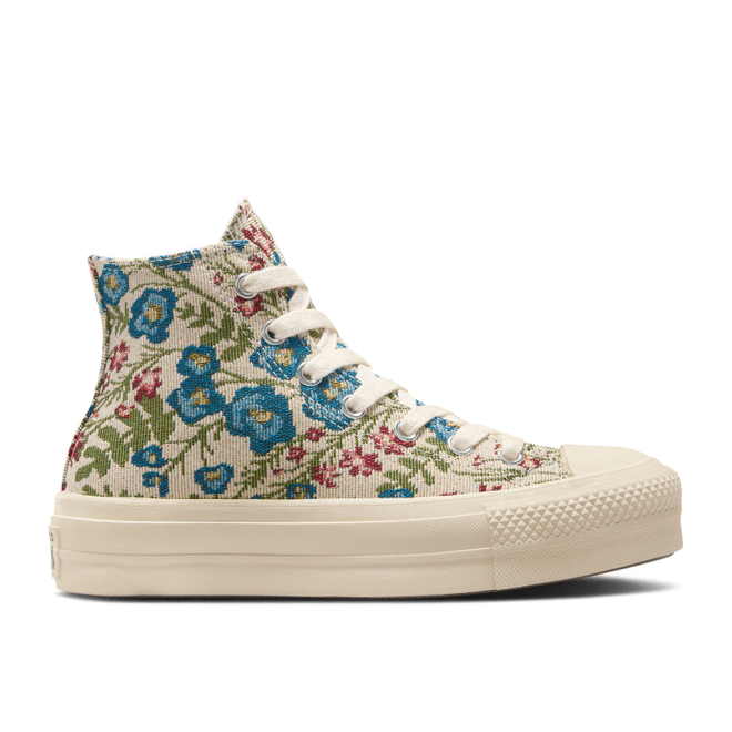 Converse Wmns Chuck Taylor All Star Lift Platform High 'Floral Tapestry' 