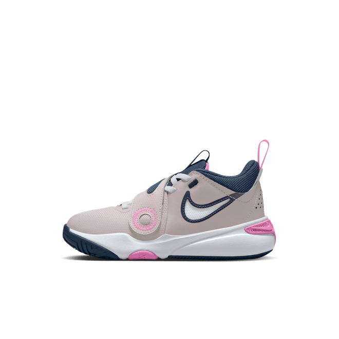 Nike Team Hustle D11 PS 'Platinum Violet Playful Pink' 