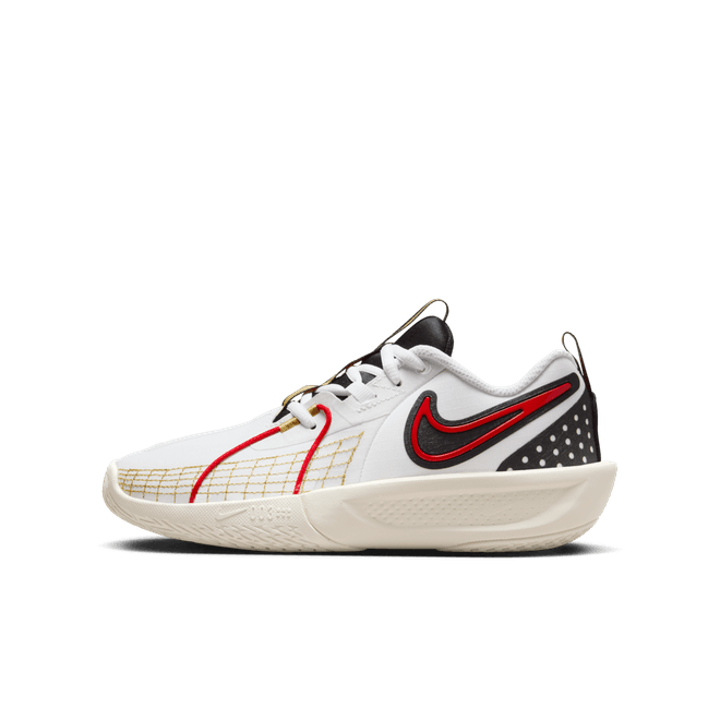 Nike GT Cut 3 GS 'White Black University Red'  FD7033 103