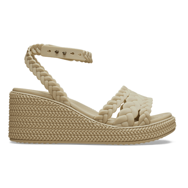 Crocs Brooklyn Woven Ankle Strap SandalChai  209994-212