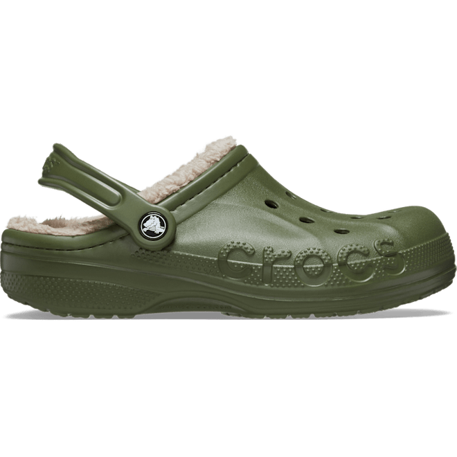 Crocs Baya Lined ClogsArmy Green / Multi 