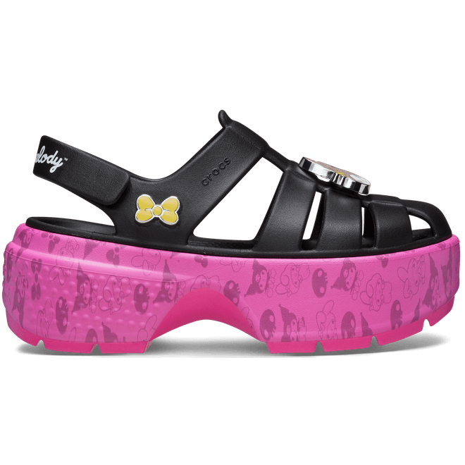 Crocs Unisex Hello Kitty® and Friends My Melody™ and Kuromi™ Stomp Sandals Multi  210104-100