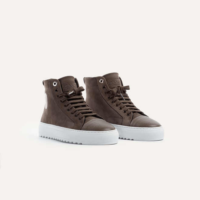 Mason Garments Astro Hi Regolare Brown