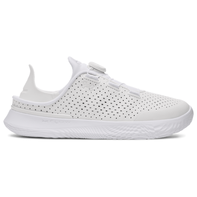 Under Armour SlipSpeed Leather GS 'Triple White'  3028566 100