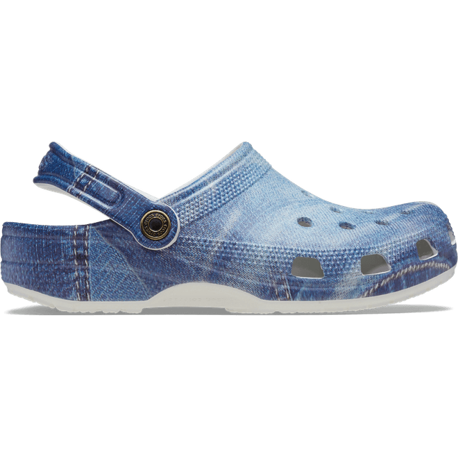 Crocs Unisex Classic Denim Clogs Moonlight 