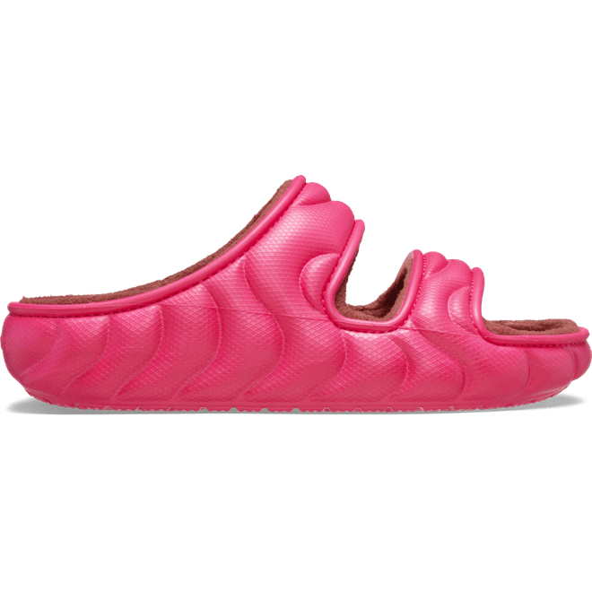 Crocs Classic Cozzzy Overpuff Sandals Dragon Fruit