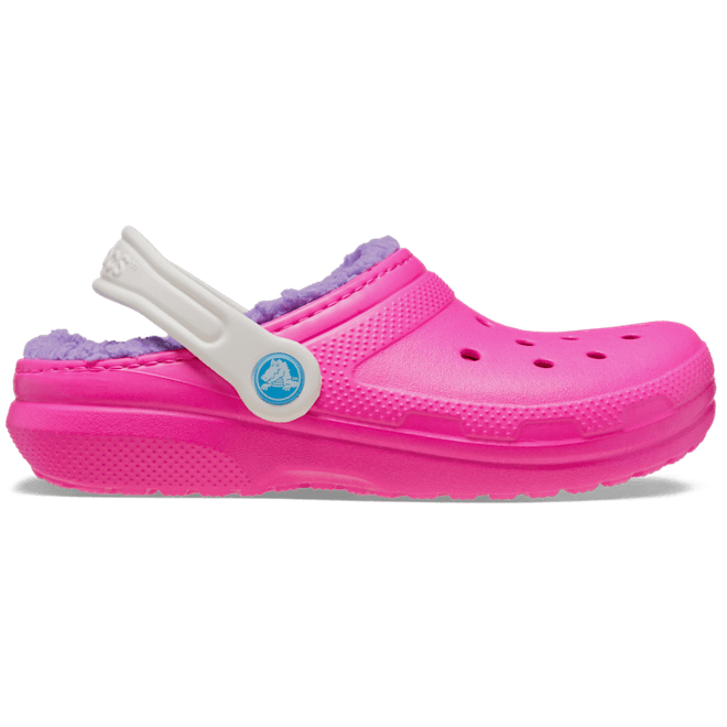 Crocs Kids Toddler Classic Lined Clogs Pink Crush / Multi 