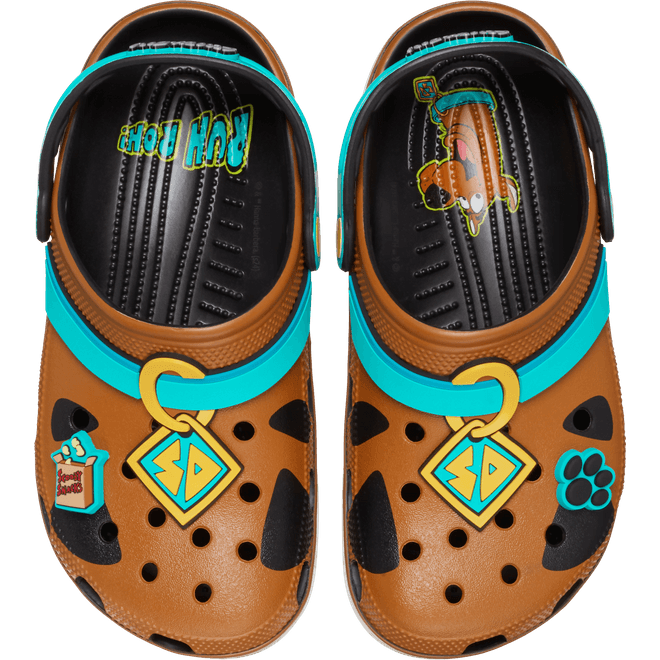 Crocs Unisex Scooby Doo Classic Clogs Black 