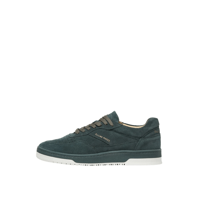 Filling Pieces Ace Suede Dark Green 70022791910